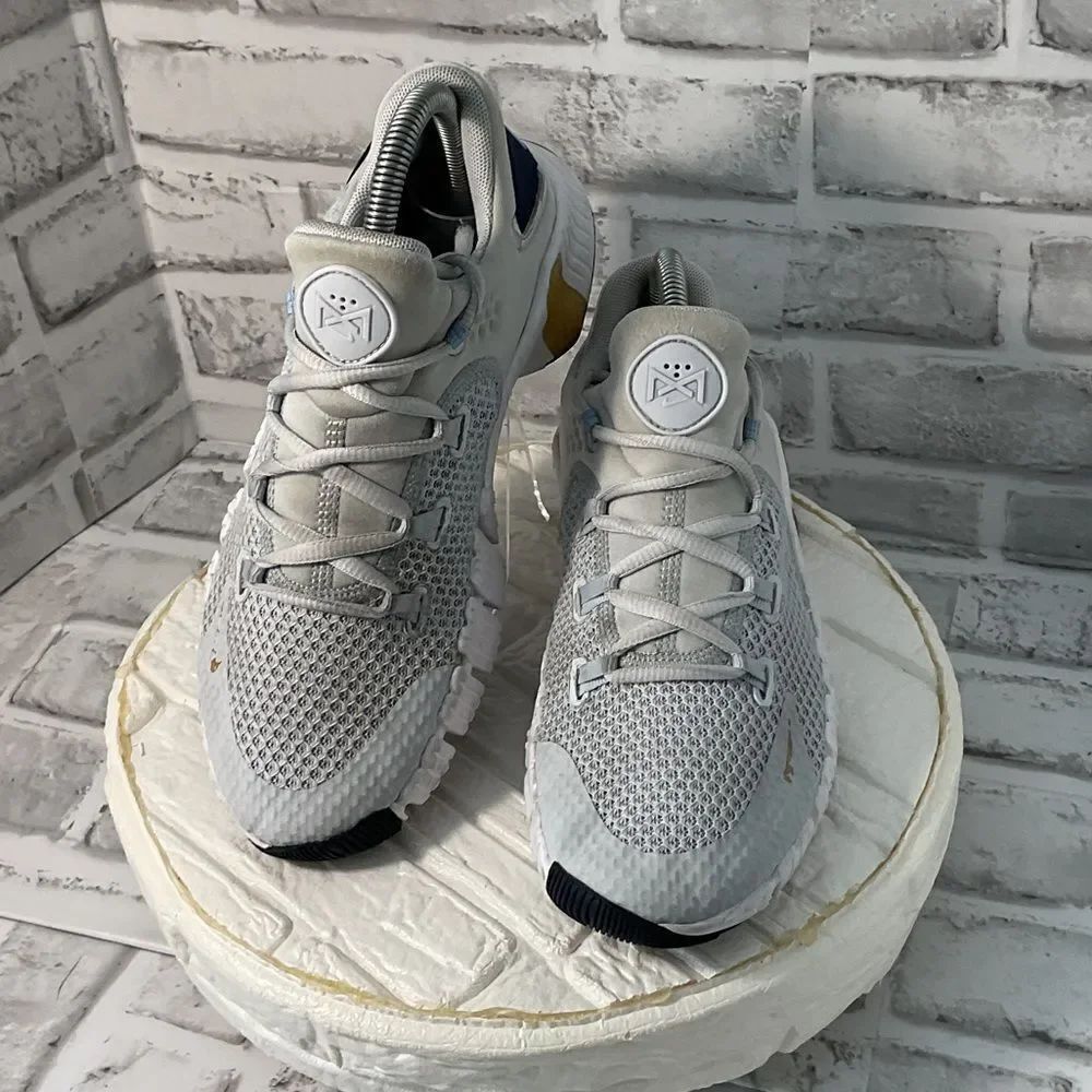 Nike Gray and White Athletic Shoes